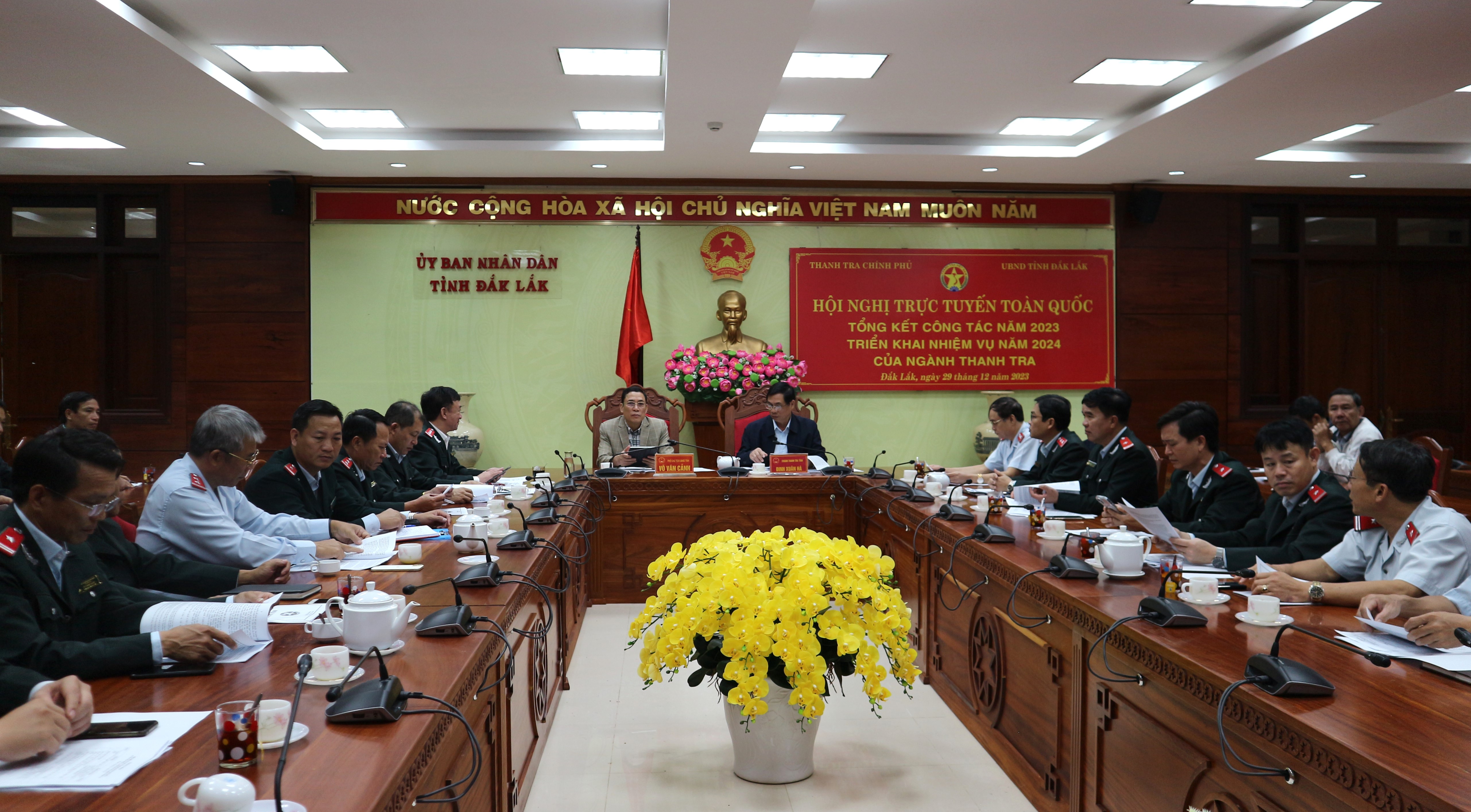 Hội nghị khai nhiệm vụ ngành Thanh tra năm 2024